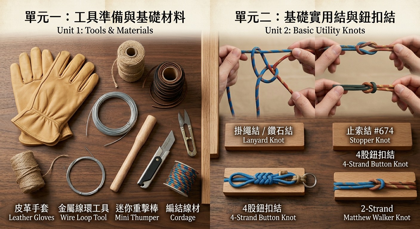 工具準備與基礎材料