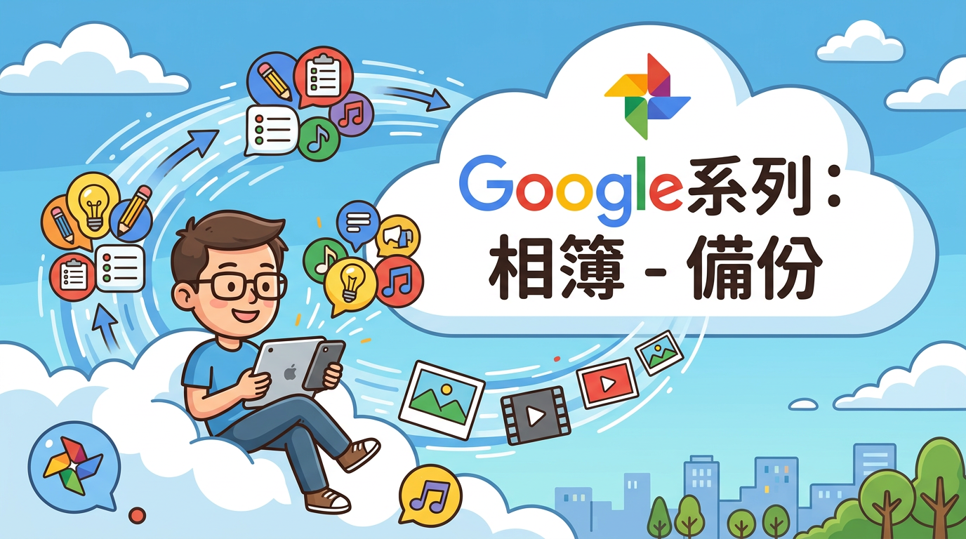 Google系列：相簿 - 備份