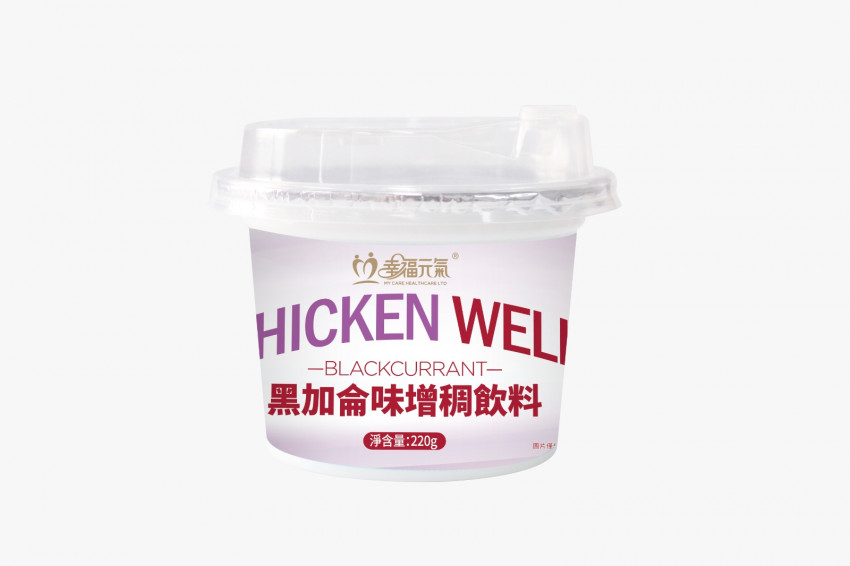 幸福元氣 - IDDSI 3 純水增稠飲料 (黑加侖) 