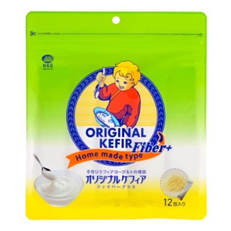 NKG - 自家製 ORIGINAL KEFIR 健康乳酪 +膳食纖維 (粉) (5g x 12小包)｜特別添加膳食纖維(1)